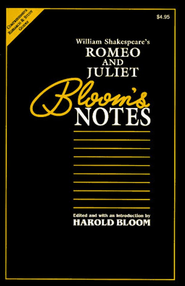 Cover Art for 9780791036969, William Shakespeare's Romeo and Juliet (Bloom's Notes) by Harold Bloom