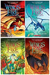 Cover Art for B08S9CRMKP, Wings of Fire Graphic Novel 4 Books Collection: 1. The Dragonet Prophecy, 2. The Lost Heir 3, . The Hidden Kingdom, 4. The Dark Secret by Tui T. Sutherland