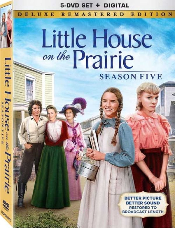 Cover Art for 9337369007137, Little House on the PrairieSeason 5 (Digitally Remastered Edition) by Michael Landon,Karen Grassle,Melissa Gilbert,Melissa Sue Anderson,William F. Claxton