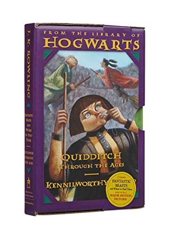 Cover Art for B0086NF8NM, Classic Books from the Library of Hogwarts School of Witchcraft and Wizardry: Quidditch through the Ages and Fantastic Beasts and Where to Find Them by J. K. Rowling, Newt Scamander by By J. K. Rowling, Newt Scamander