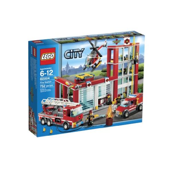 Cover Art for 5889332811301, LEGO City Fire Station 60004 by 