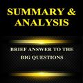 Cover Art for 9780359276066, Summary & Analysis : Brief Answers to the Big Questions By Stephen Hawking by Black Book
