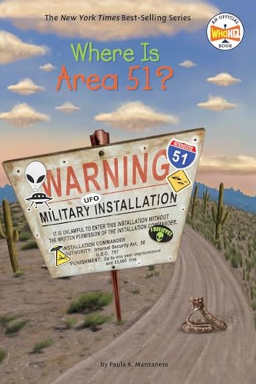 Cover Art for 9781524786427, Where Is Area 51? by Paula K. Manzanero