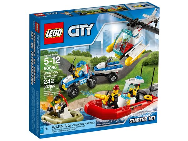 Cover Art for 5702015350884, LEGO City Starter Set Set 60086 by Lego