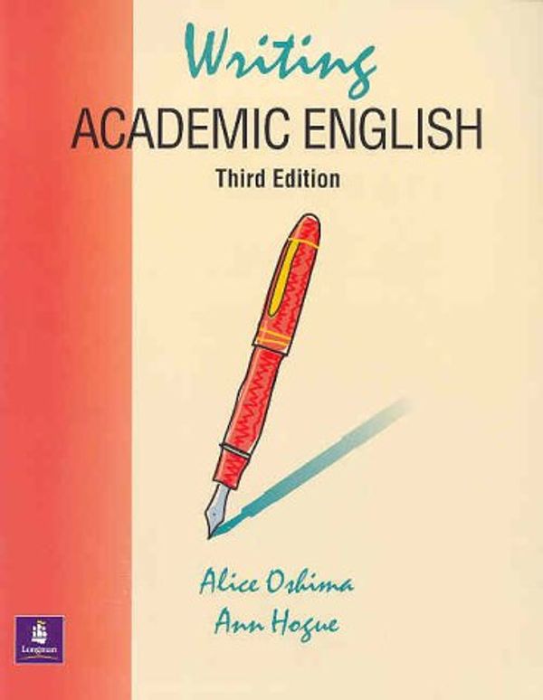 Cover Art for 9780201514094, Writing Academic English: Interm-Advanced by Oshima