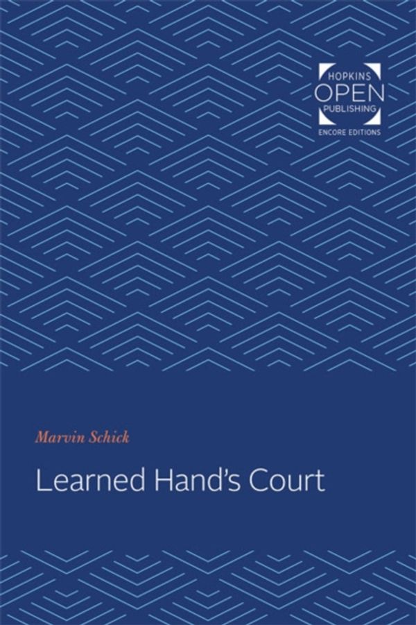 Cover Art for 9781421432113, Learned Hand's Court by Schick, Marvin