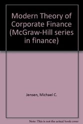 Cover Art for 9780070324732, Modern Theory of Corporate Finance (McGraw-Hill series in finance) by Michael C. Jensen
