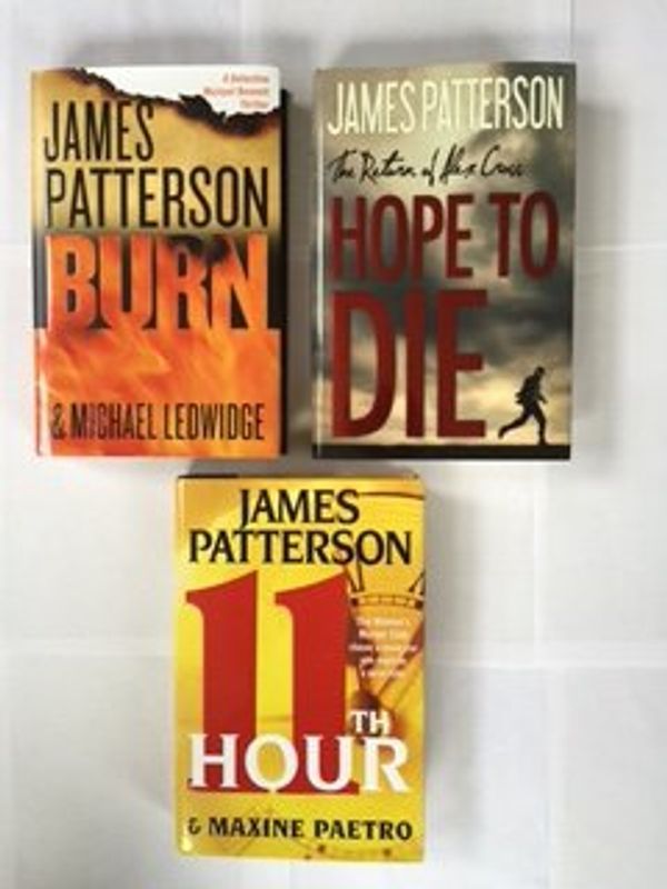 Cover Art for B00ZAWN13G, James Patterson (3 Book Set) Burn -- Hope To Die -- 11th Hour by James Patterson