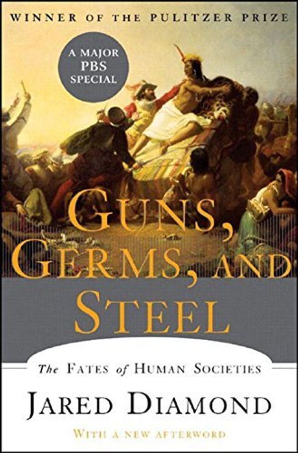 Cover Art for B007NC2WWW, Guns, Germs, and Steel: The Fates of Human Societies by Jared Diamond Ph.D.(2005-07-17) by Jared Diamond, Ph.D.
