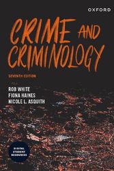 Cover Art for 9780190338688, Crime & Criminology by White