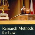 Cover Art for 9789350353608, Research Methods for Law by Mike McConville & Wing Hong Chui