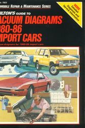 Cover Art for 9780801978227, Chilton's guide to vacuum diagrams, 1980-86 import cars : vacuum diagrams for 1980-86 import cars by Chilton Book Company