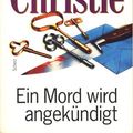 Cover Art for 9783502559771, Ein Mord wird angekündigt by Agatha Christie