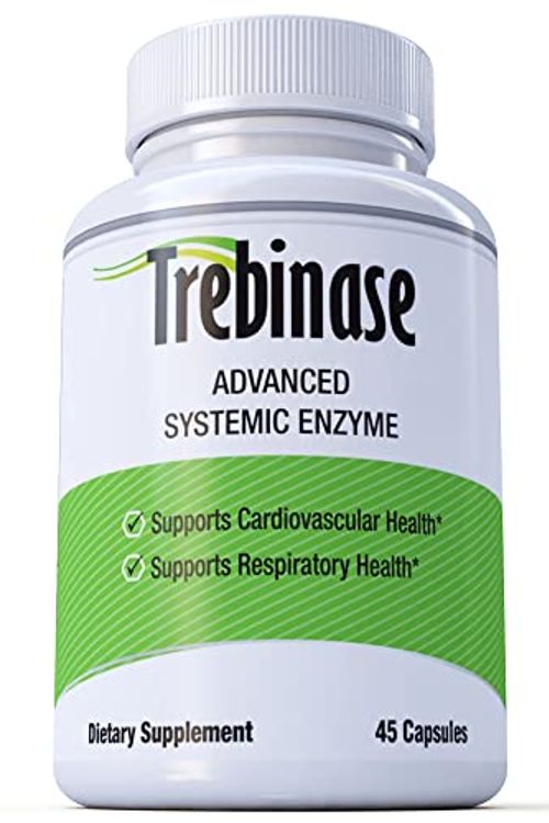 Cover Art for 0682131912416, Trebinase 320,000 FU's Per Capsule (45 Cap) Advanced Systemic Enzyme Blend of Serrapeptase, Nattokinase & Seaprose Plus Co-Enzymes by Unknown