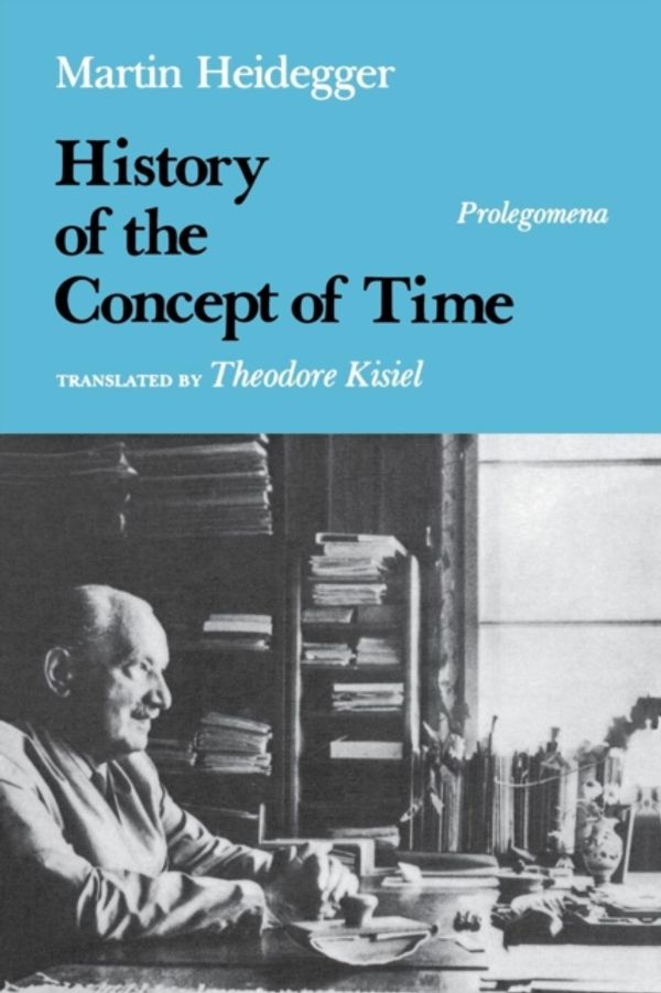 Cover Art for 9780253207173, A History of the Concept of Time by Martin Heidegger