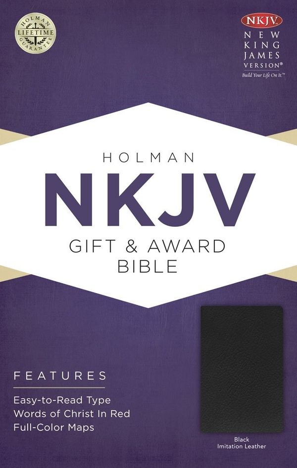 Cover Art for 9781433604621, NKJV Gift & Award Bible, Black Imitation Leather by Holman Bible Staff