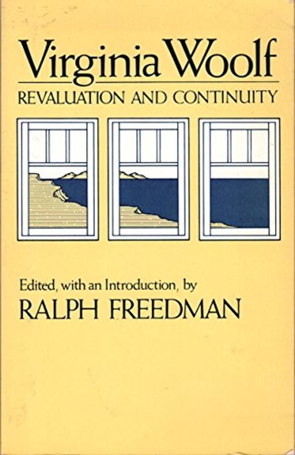 Cover Art for 9780520036253, Virginia Woolf: Revaluation and Continuity - A Collection of Essays by Unknown