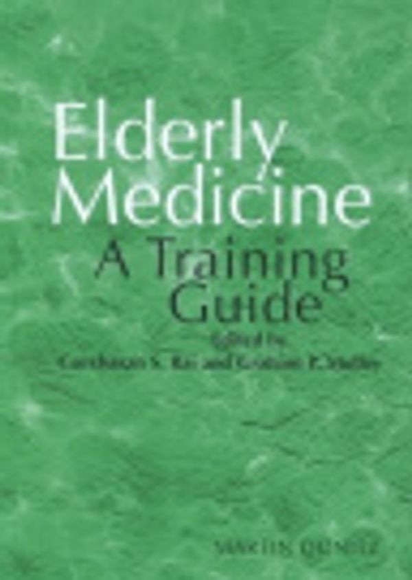 Cover Art for 9786610019359, Elderly Medicine by Graham P Mulley Gurcharan S Rai