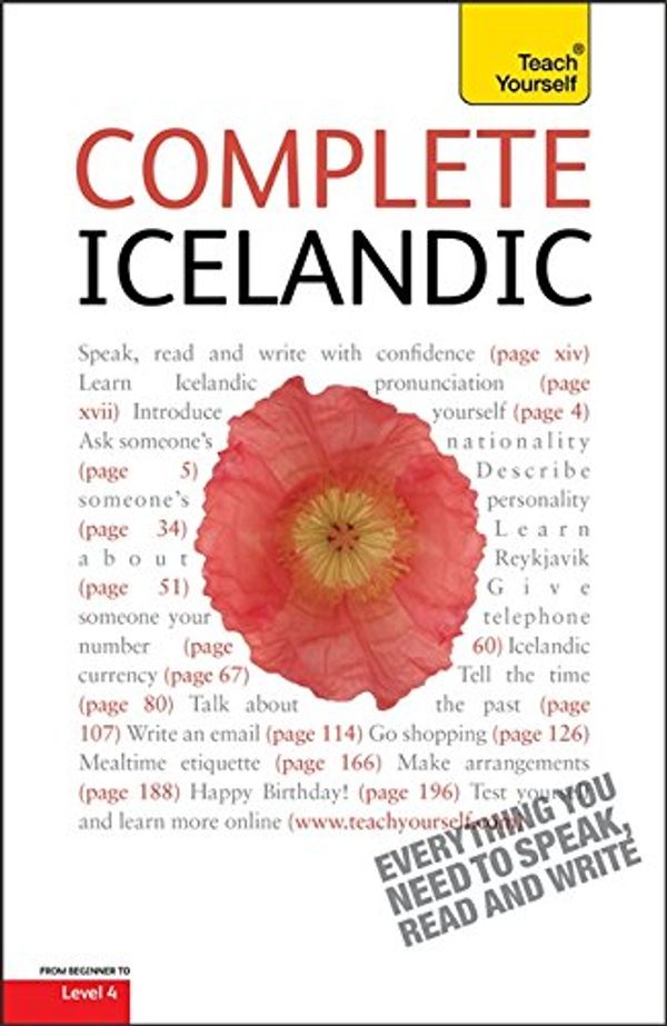 Cover Art for 9781444105360, Teach Yourself Complete Icelandic by Hildur Jonsdottir