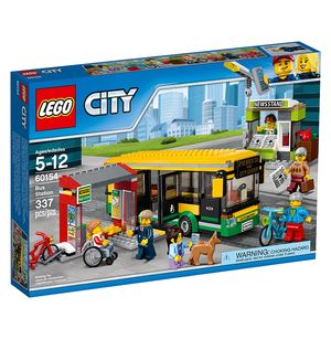 Cover Art for 5702015866002, LEGO Bus Station Set 60154 by LEGO