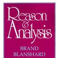 Cover Art for 9780875481128, Reason and Analysis (Carus Lectures) by Brand Blanshard