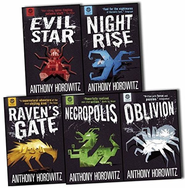 Cover Art for 9781406354058, Power of Five Books Collection 5 Books Set by Anthony Horowitz (Raven's Gate, Evil Star, Night Rise, Necropolis, Oblivion) by Anthony Horowitz