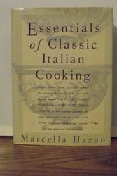 Cover Art for B003HZO7MW, Essentials of Classic Italian Cooking by Marcella Hazan