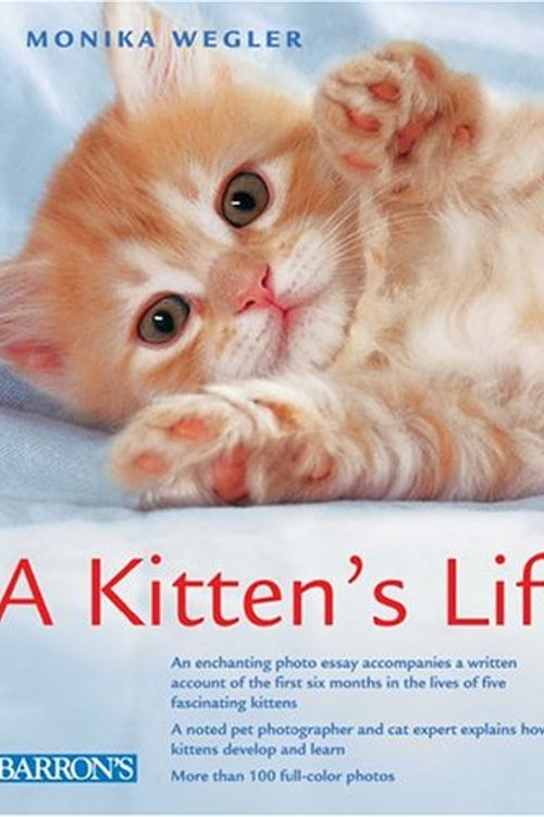 Cover Art for 9780764158391, A Kitten's Life by Monika Wegler