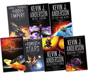Cover Art for B0052JSYQG, Kevin J. Anderson Saga of Seven Suns 7 Books Collection Set RRP: £62.24 (Saga of Seven Suns) (Saga of Seven Suns Collection) (Hidden Empire, A Forest of Stars, Horizon Storms , Scattered Suns , Of Fire and Night , Metal Swarm , The Ashes of Worlds) by Kevin J. Anderson