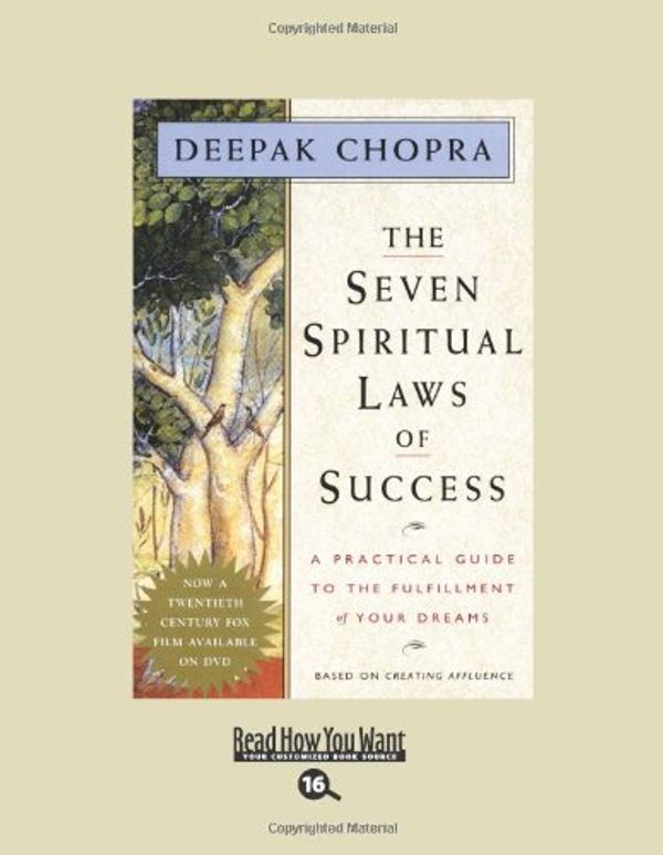 Cover Art for 9781442973572, The Seven Spiritual Laws of Success by Deepak Chopra