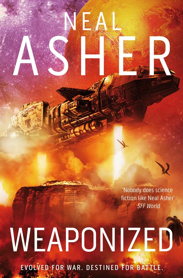 Cover Art for 9781529050042, Weaponized by Neal Asher