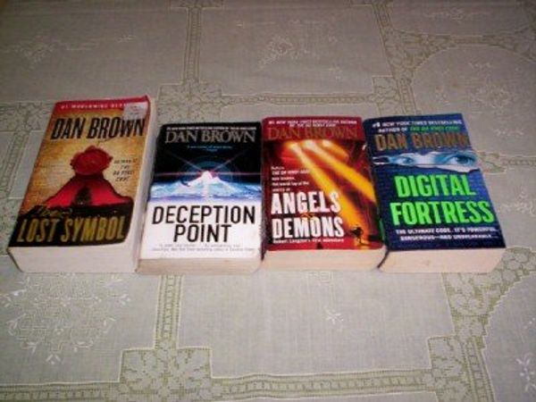 Cover Art for B0083LKAQC, Dan Brown - (Set of 4) - Not a Boxed Set (Deception Point - Digital Fortress - Angels & Demons - The Lost Symbol) by Dan Brown