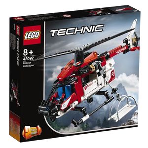 Cover Art for 5702016369571, Rescue Helicopter Set 42092 by LEGO