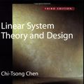 Cover Art for 9780195117776, Linear System Theory and Design by Chi-Tsong Chen