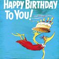 Cover Art for 9780385373548, Happy Birthday to You! by Dr. Seuss