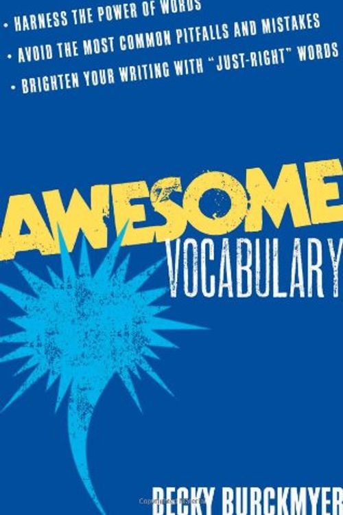Cover Art for 9781601630445, Awesome Vocabulary by Becky Burckmyer