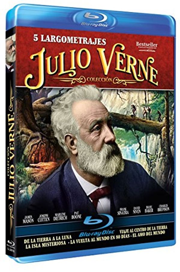 Cover Art for 8436569304228, From The Earth To The Moon + Journey To The Center Of The Earth + Mysterious Island + Around the World in 80 Days + Master Of The World (Spanish Release) Jules Verne Collection by Unknown