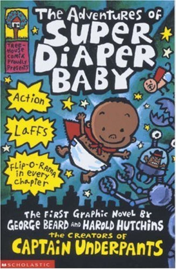 Cover Art for B011T6UQ52, The Adventures of Super Diaper Baby (Captain Underpants) by Dav Pilkey (7-Feb-2013) Paperback by 