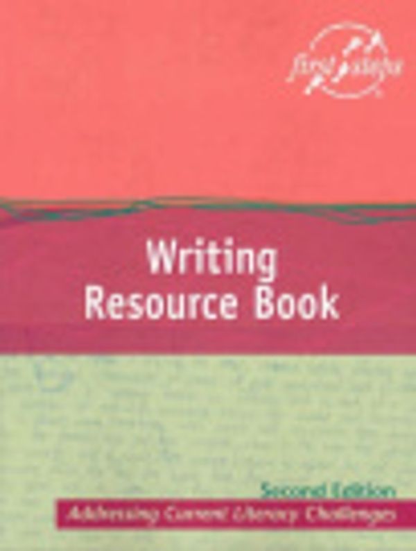 Cover Art for 9780731239504, First Steps Writing Resource Book by Kevlynn Annandale