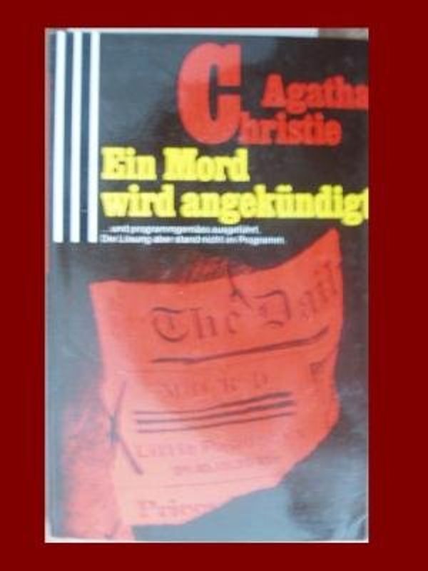 Cover Art for 9783502506034, Ein Mord wird angekündigt. (5608 937). Mit Miss Marple. by Agatha Christie