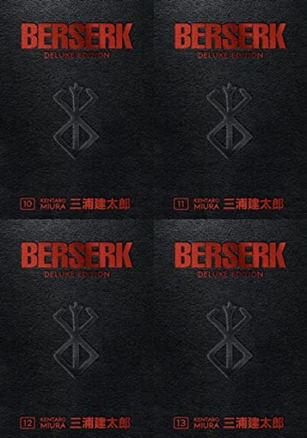 Cover Art for B0C4M6B3J9, Berserk Deluxe Edition 4 Books Collection SET (Berserk Deluxe Volume 10 - Volume 13) by Kentaro Miura