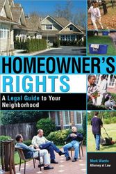 Cover Art for 9781572483347, Homeowner's Rights by Mark Warda