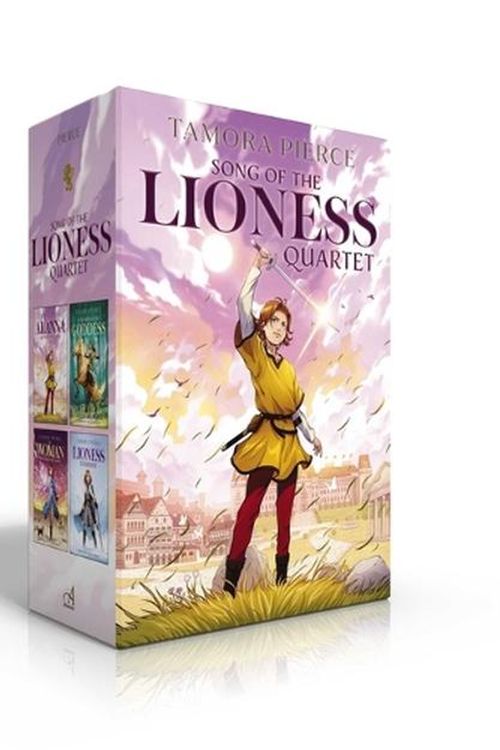 Cover Art for 9781665937450, Song of the Lioness Quartet (Boxed Set): Alanna; In the Hand of the Goddess; The Woman Who Rides Like a Man; Lioness Rampant by Tamora Pierce