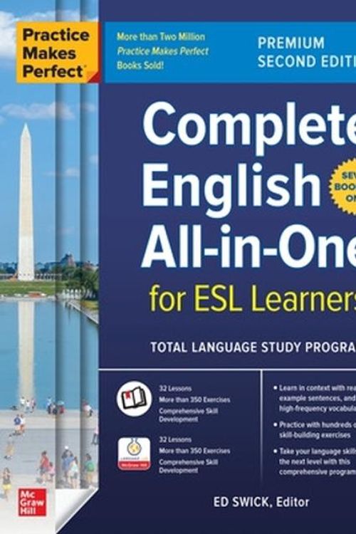 Cover Art for 9781265767235, Practice Makes Perfect: Complete English All-in-One for ESL Learners, Premium Second Edition by Ed Swick