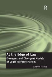 Cover Art for 9780754677444, At the Edge of Law by Andrew Francis