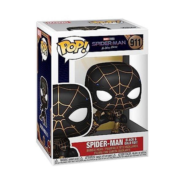 Cover Art for 7438646965125, Funko POP Marvel: Spider-Man: No Way Home - Spider-Man in Black and Gold Suit, 3.75 inches, (56827) by Unknown