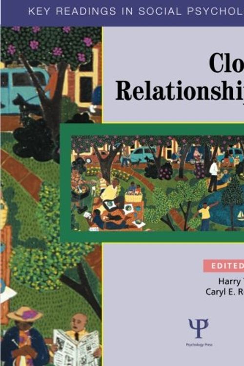 Cover Art for 9780863775963, Close Relationships by Harry T. Reis