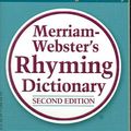 Cover Art for 9780877798545, Merriam-Webster's Rhyming Dictionary by Merriam Webster
