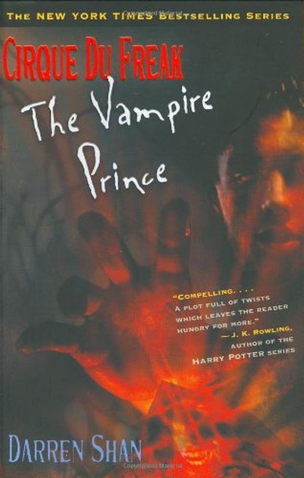 Cover Art for 9780316607094, The Vampire Prince by Darren Shan