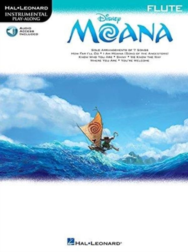 Cover Art for 9781495090530, Instrumental Play-Along Moana Flute Book/Audio Online by Lin-Manuel Miranda